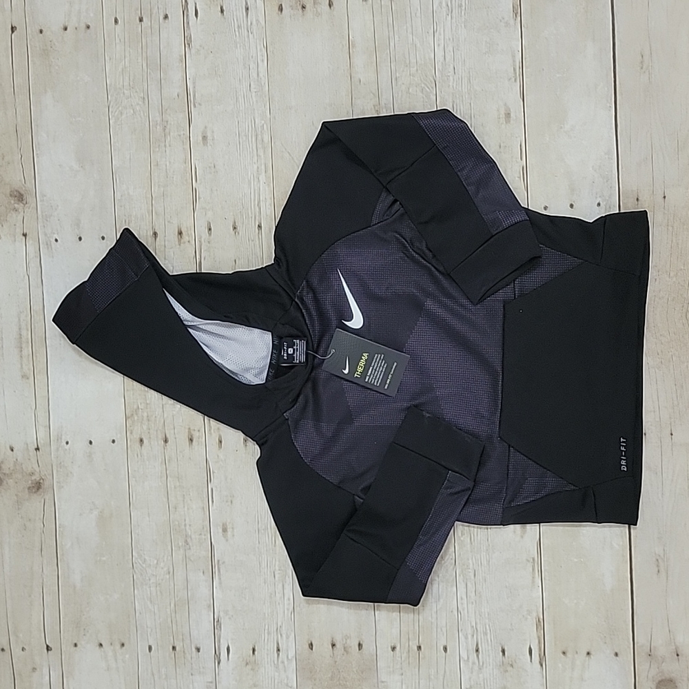 NIKE THERMA hoodie sweatshirt with Dri-fit technology boys size 7
